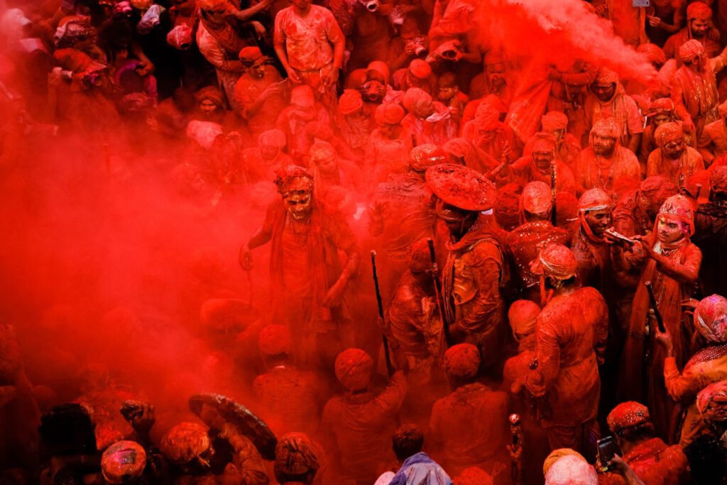 Vrindavan holi